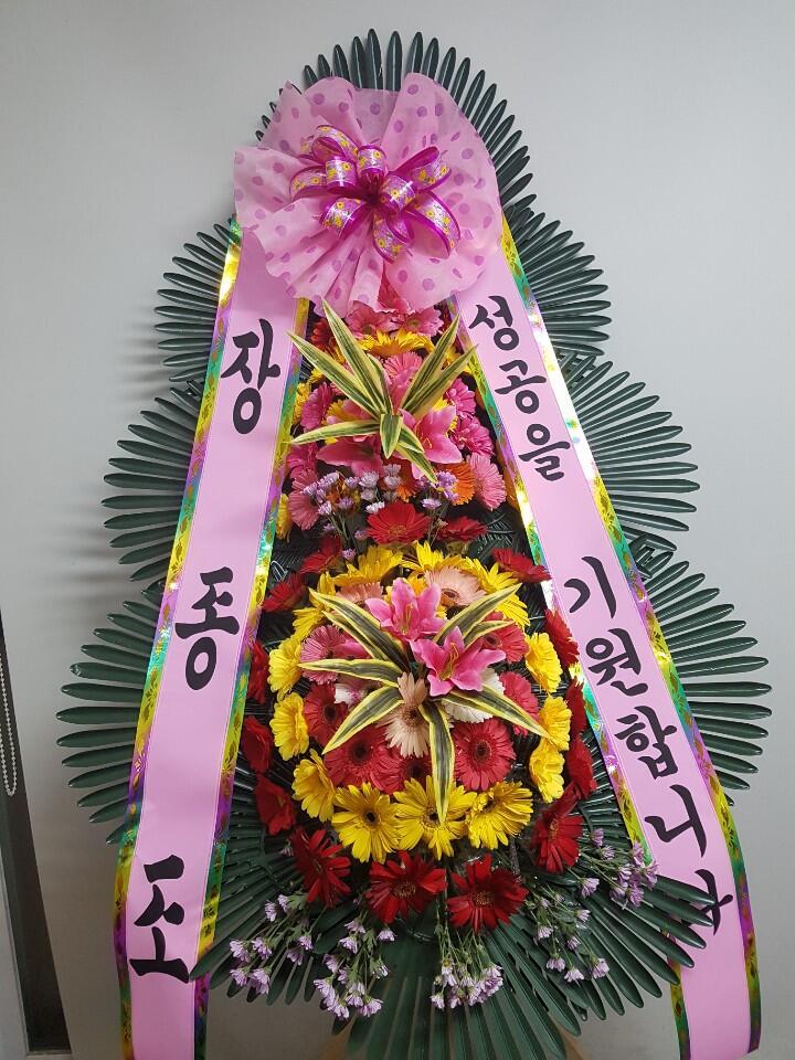 축하3단화환 (80,000 원)